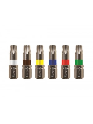 10 inserti Eurotec 1/4" x 25 mm TX30 - 945855