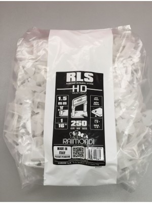 Basi RLS HD 1,5 mm  - Spess. Piastr. 3-12 mm - 250 PZ