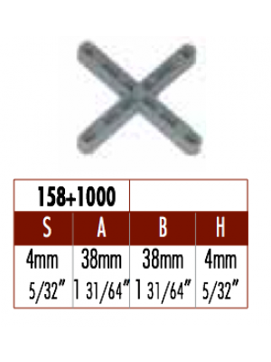 Distanziatori 4 mm. Raimondi  