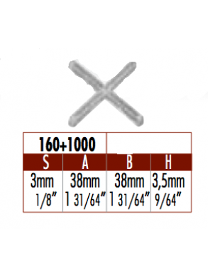 Distanziatori 3 mm. Raimondi  