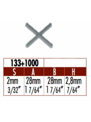 Distanziatori 2 mm. Raimondi 