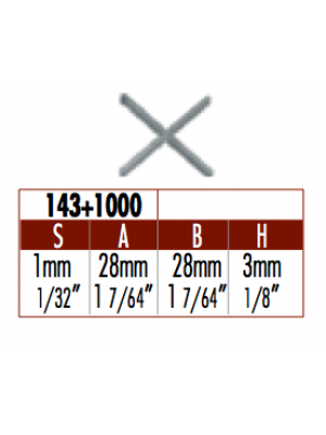 Distanziatori 1 mm. Raimondi - 1